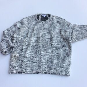 Helmet Lang Tweed Tunic Small EUC Oversized